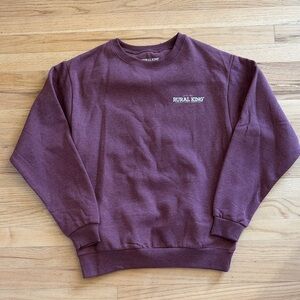 Men's Purple crewneck Sweater